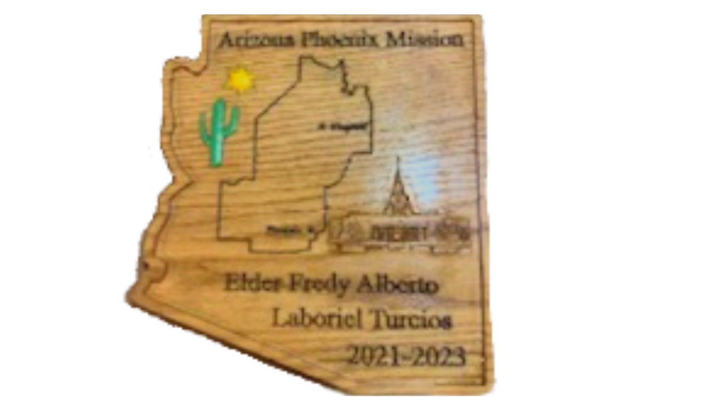 Arizona Mission Plaque